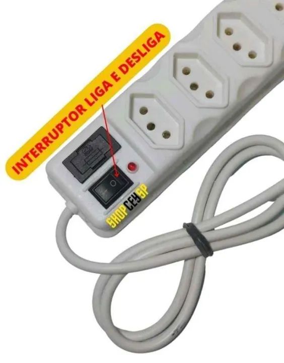  FILTO DE LINHA TOMADA COM PROTEÇÃO CONTRA CURTO - Foto 2