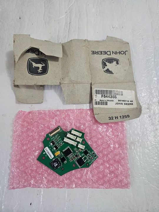 John deere forwarder 1910E placa circuito joystick nova original  F644365