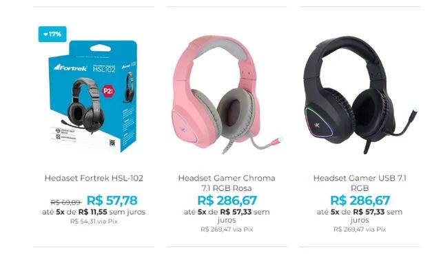 Headset Gamer para Comptaudor / Notebook em Ate 8x Sem Juros - Foto 3