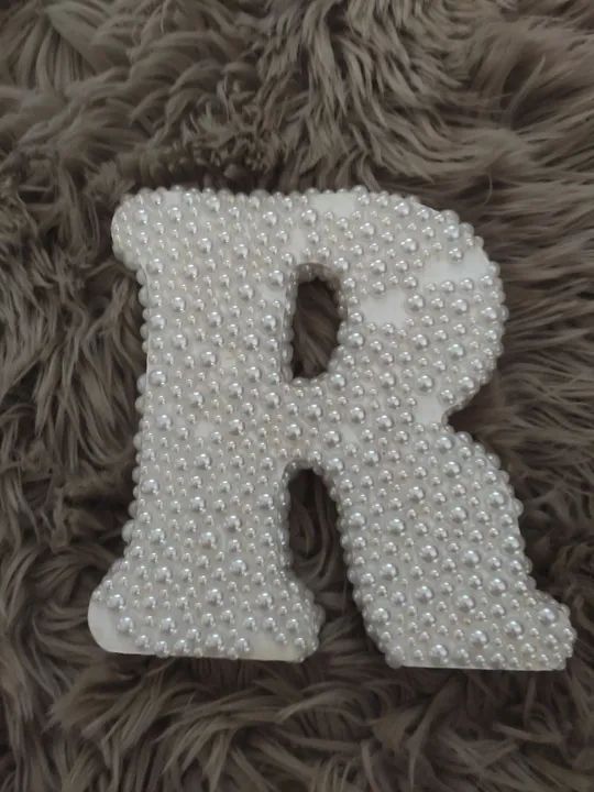 Letra R decorada  - Foto 2