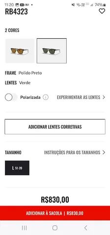 Óculos escuro Ray-Ban original - Foto 5