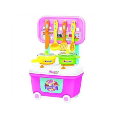 Mini Kit Carrinho Da Chef de cozinha brinquedo - Foto 4