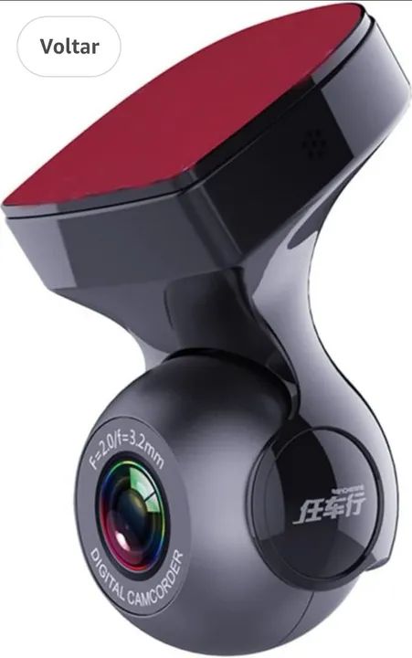 minicâmera câmera para carros visão noturna 