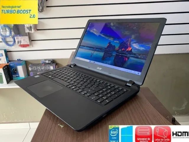 Notebook Acer E1 Core I3 Sexta Geração 8 Ram Hd 1 Terabayte Tela Slim 15.6 Polegadas-Aceit