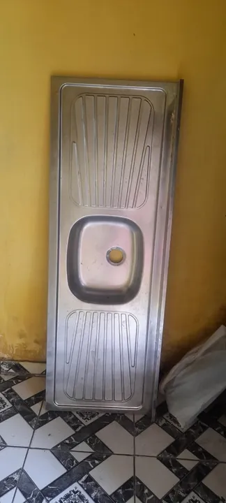 Cuba cozinha em alumínio 