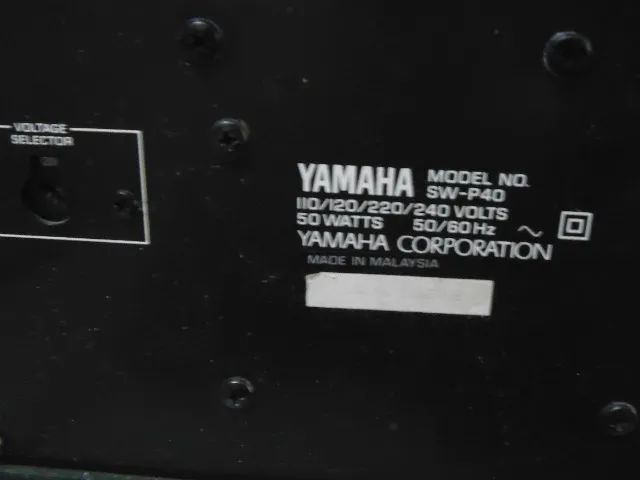 Subwoofer Yamaha SW-P40 - Foto 5