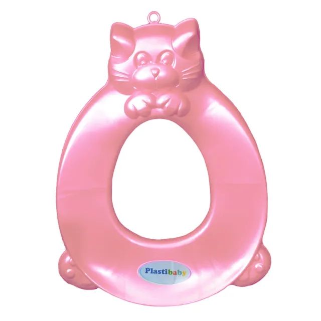 Assento Redutor Gatinho Baby Rosa Plastibaby 8938 - Foto 3