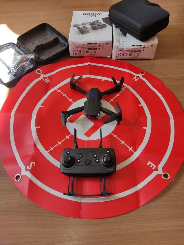 Drone E88 Pro com câmera 4k