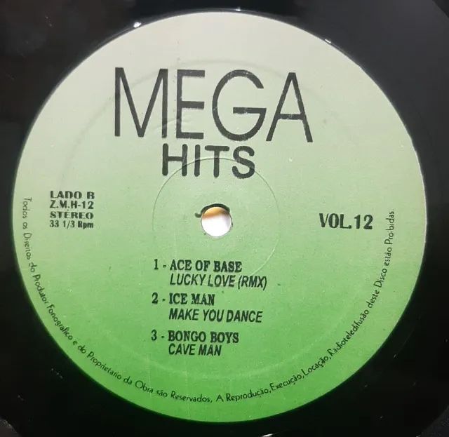 Disco de Vinil LP Mega Hits 12 - Foto 3