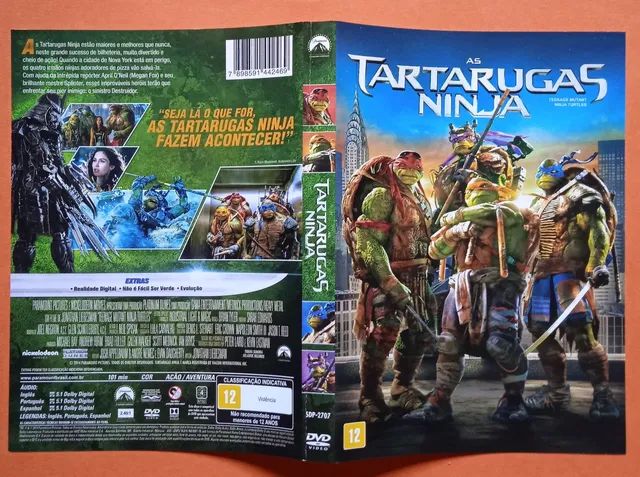 Dvd As Tartarugas Ninja 1 e 2 - Foto 2