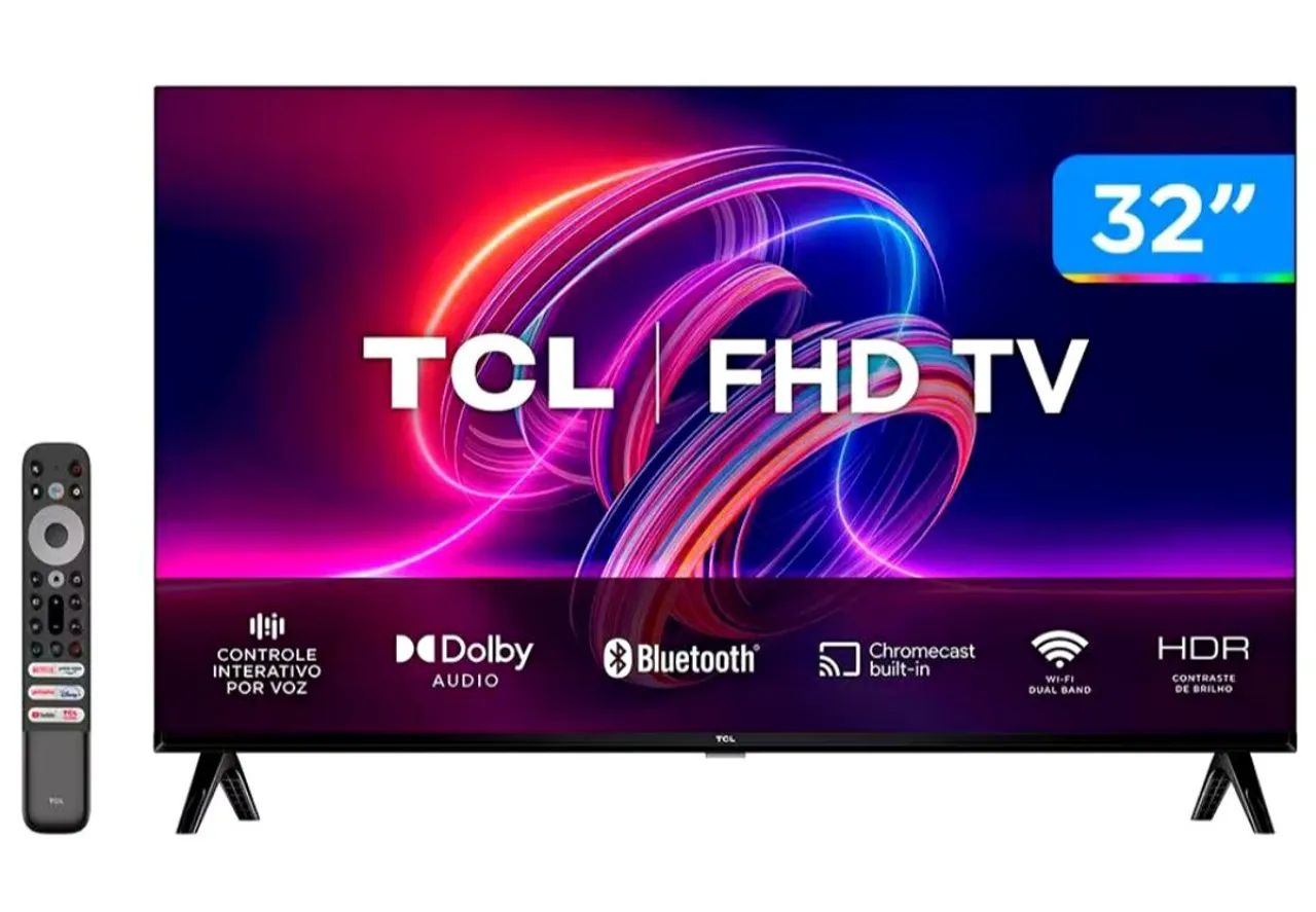 TV TCL FHD Android TV 32" (seminova) - Foto 2