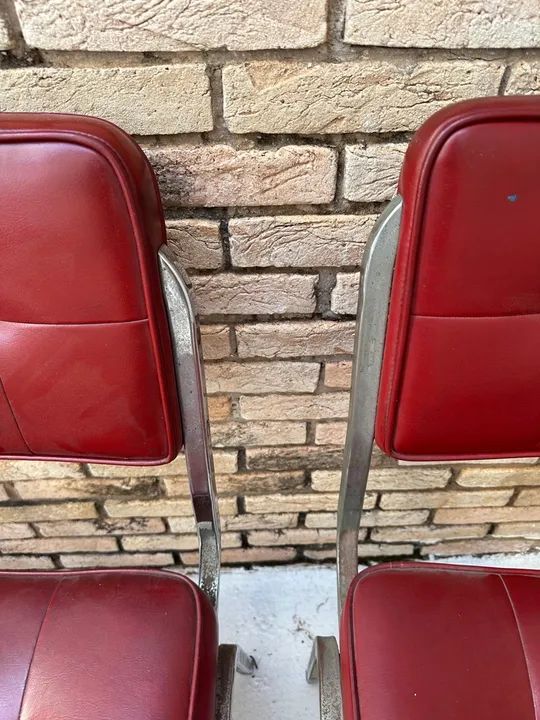 Jogo de 4 cadeiras anos 60 - Foto 2