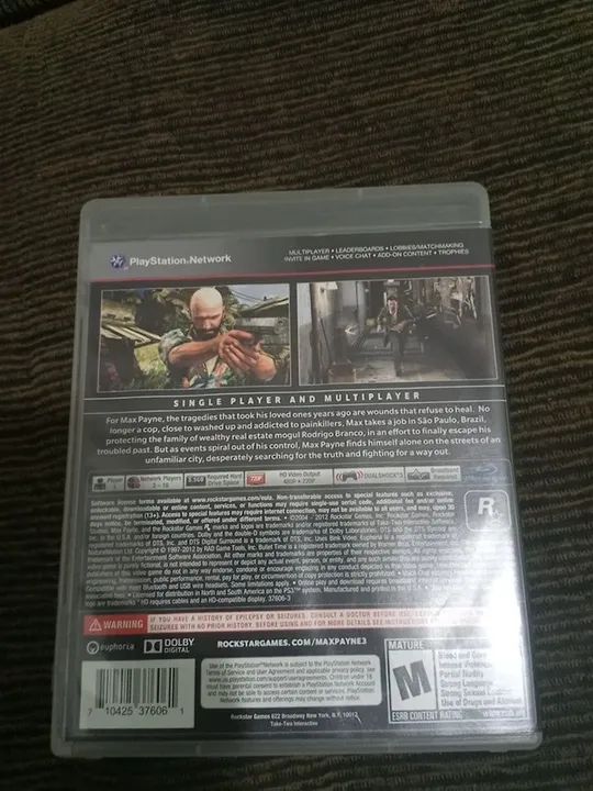 Max Payne 3 Ps3 - Foto 2
