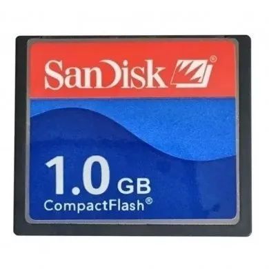 Cartão de Memória SanDisk 1GB Compact Flash CF SDCF001G