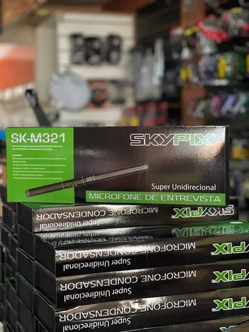 Microfone Shotgun Skypix M-321 