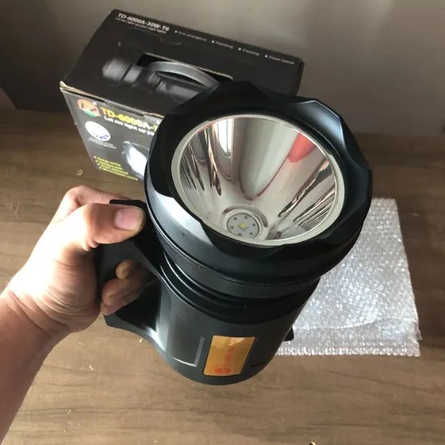 Lanterna de Led Recarregável TD 6000A 30W T6 - Foto 2