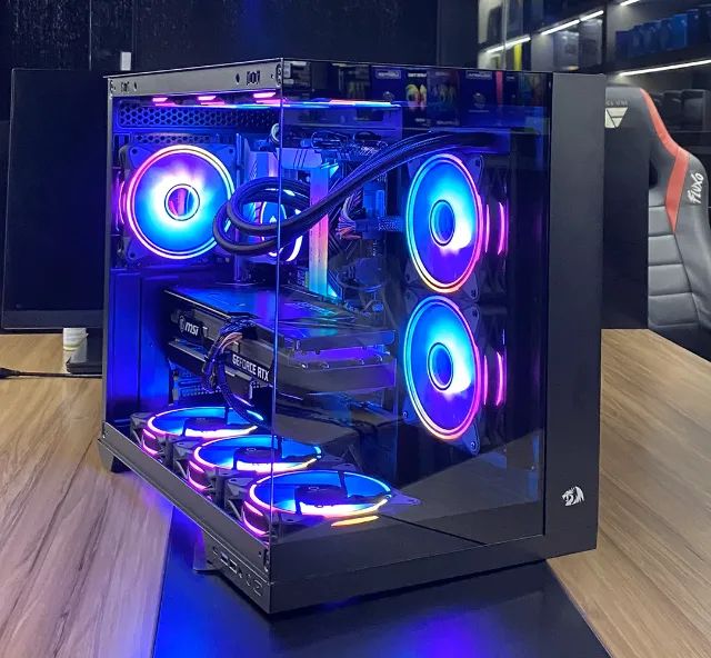 Monte já Seu PC Gamer Completo Barato - Donatec Informática - Foto 2