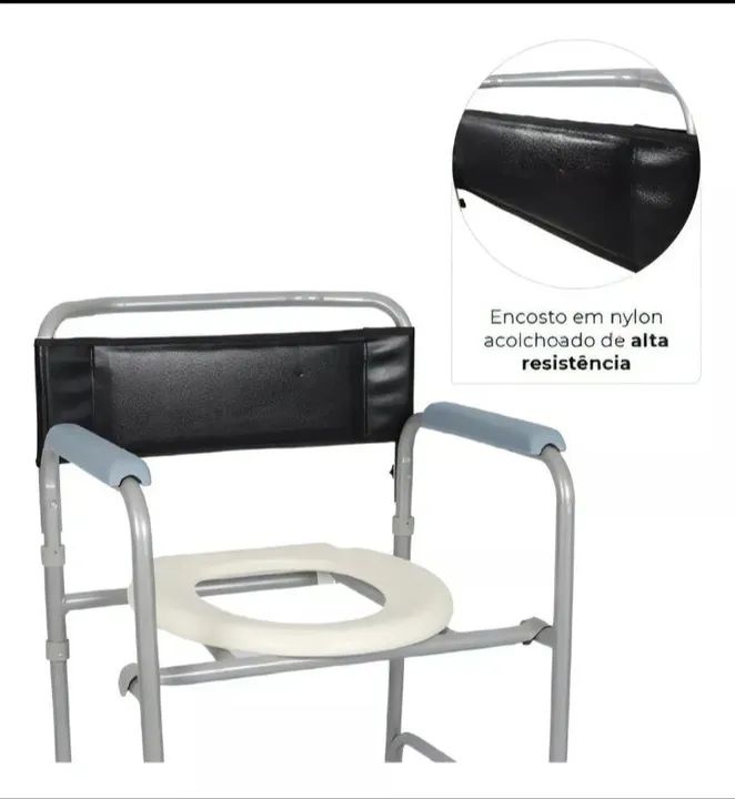 Cadeira de banho desmontável  - Foto 5