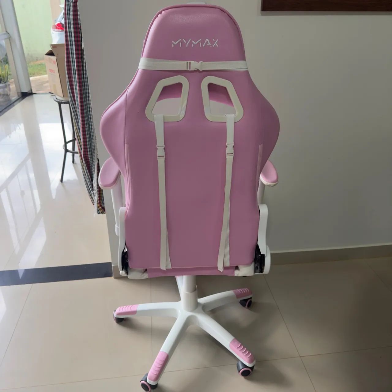 VENDO | Cadeira Gamer MX5 Rosa (usada) - Foto 3