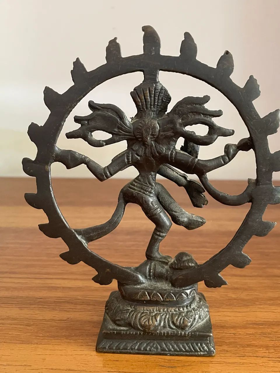 Escultura de Shiva Nataraja em Bronze  - Foto 2