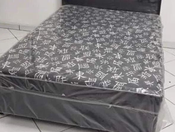 Cama Box Casal com colchão e frete grátis! Novas  - Foto 3