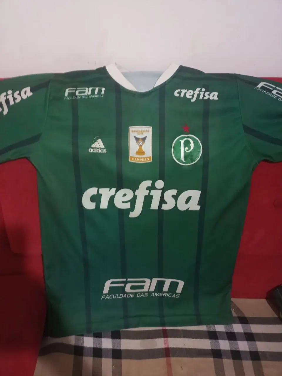 Camisa Palmeiras Crefisa - Ed. Campeão 2018