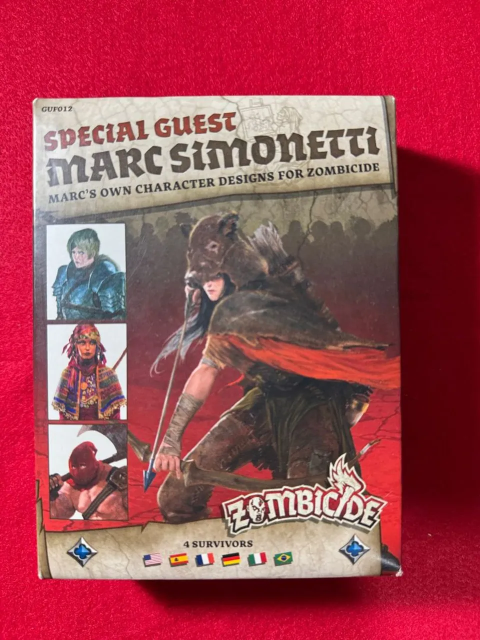 Jogo de Tabuleiro Zombicide: Marc Simonetti