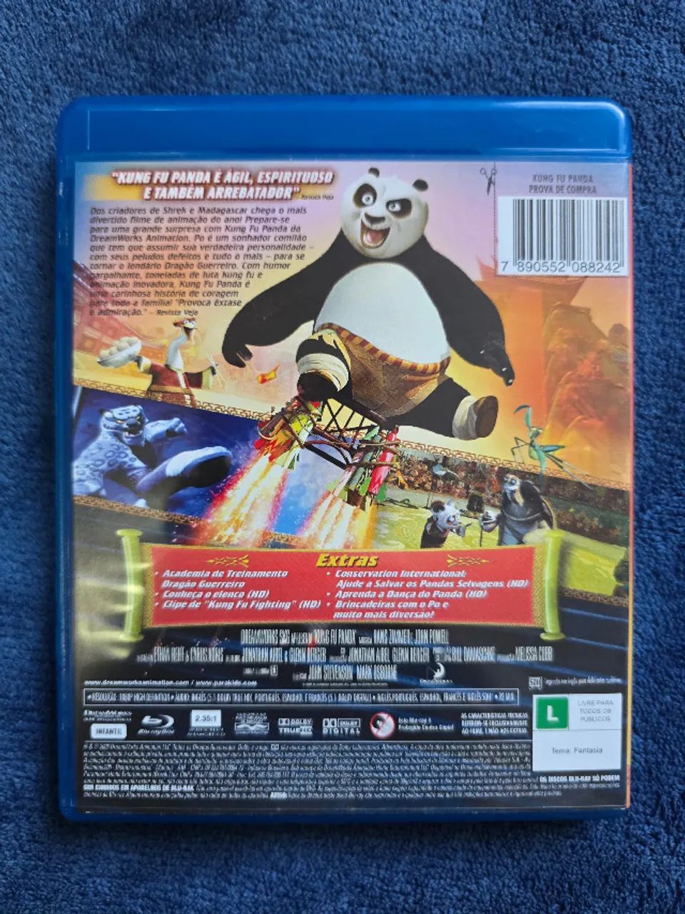 Blu-Ray Kung Fu Panda (Original) - Foto 2