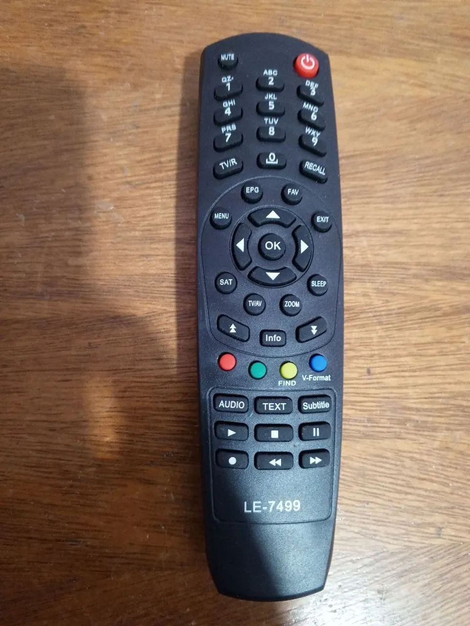 Controle Remoto para TV LE-7499