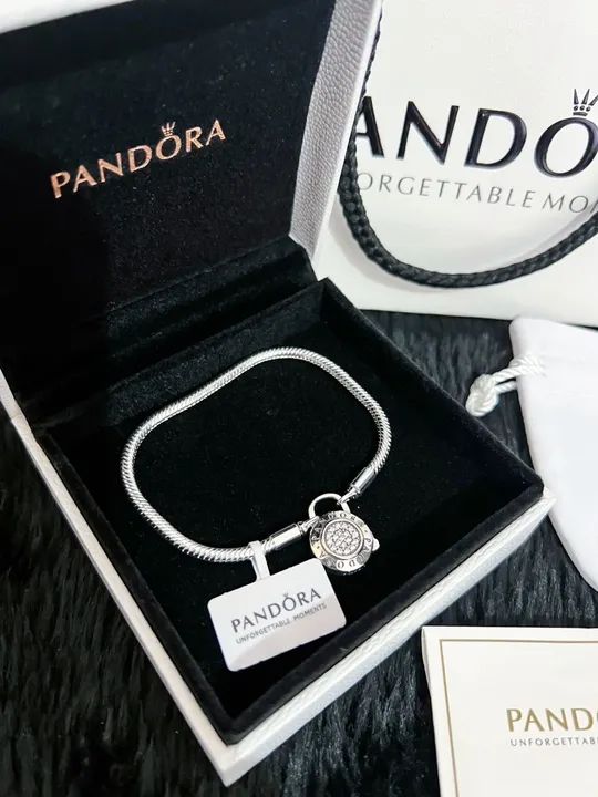 Pulseira Pandora cadeado  - Foto 3