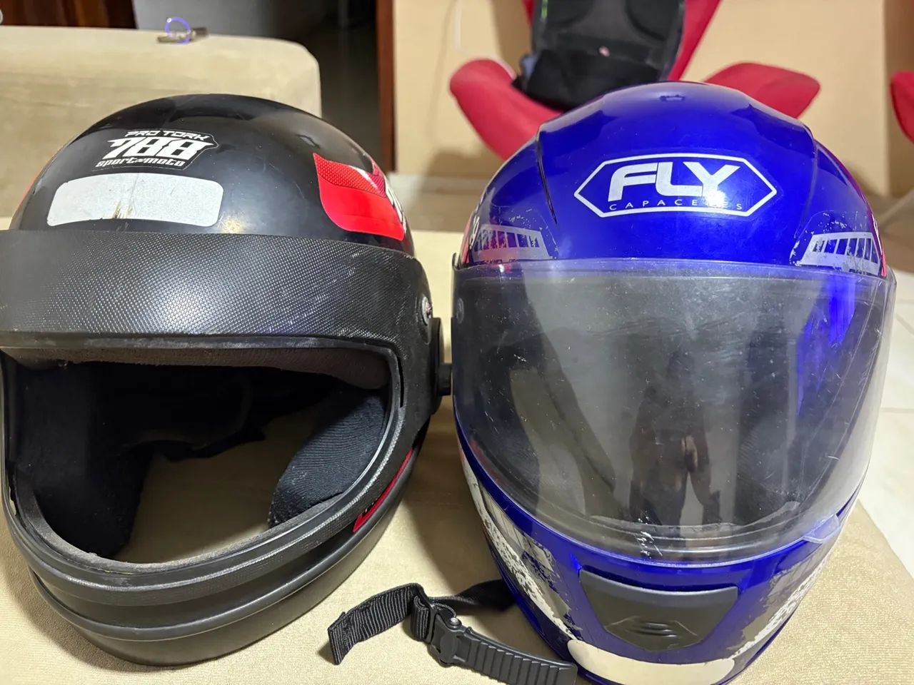 2 Capacete Raptor F-9 - Foto 3