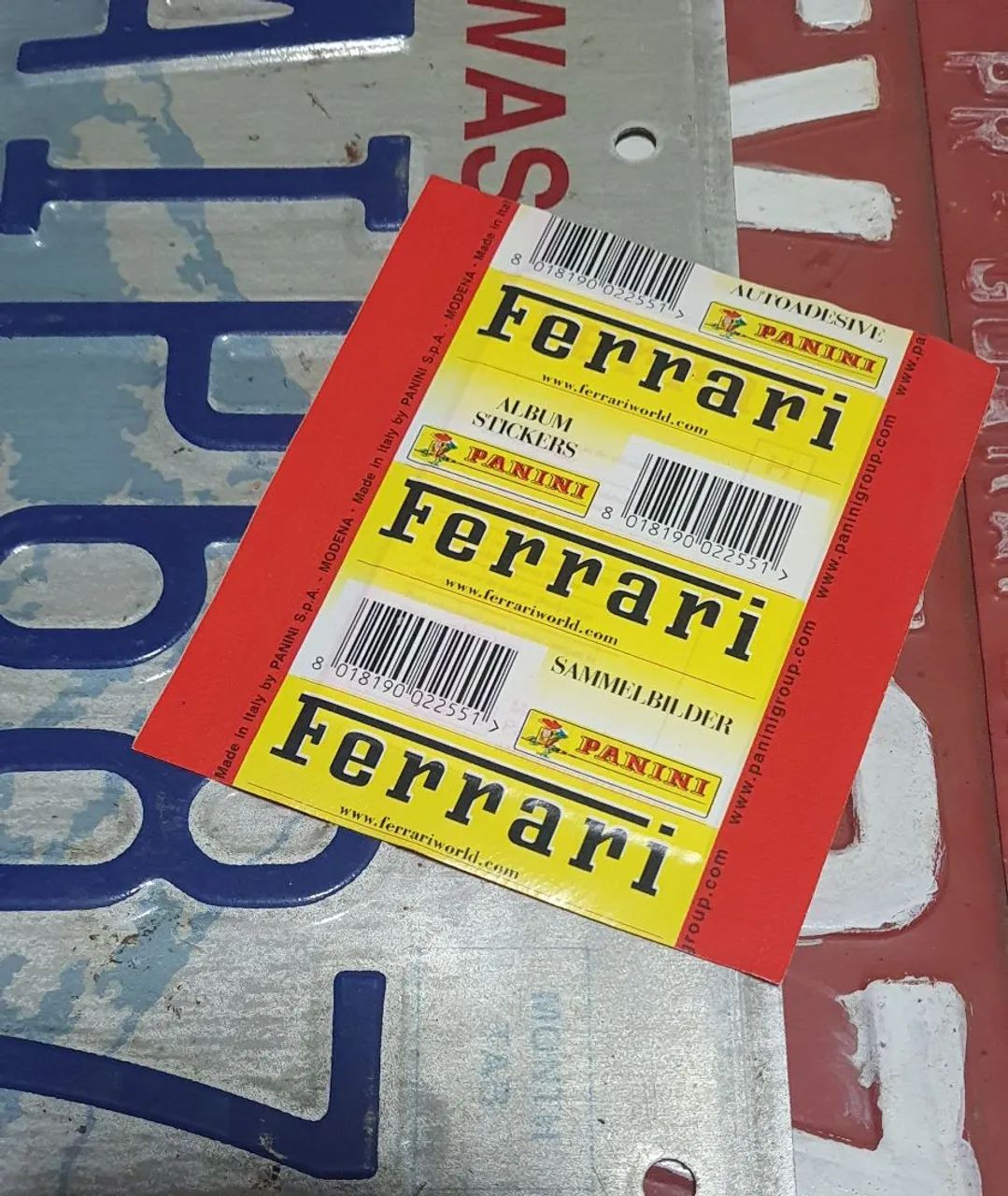 Antigo Envelope Figurinha Ferrari 1980 Panini - Foto 3