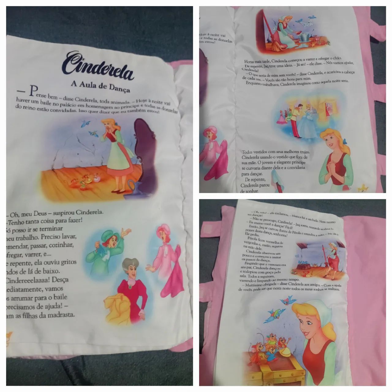 Jogo de Cama Infantil Princesas Disney  - Foto 3