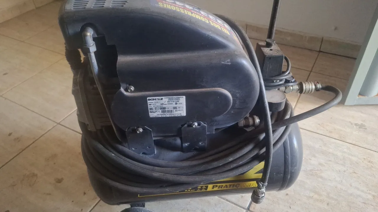 Compressor de Ar Schulz Pratic Air 0,6 Gal