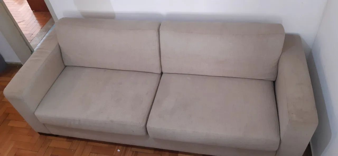 Sofá 4 Lugares Bege - Foto 3