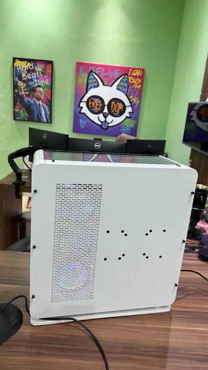 PC Gamer i7 13700k 32gb Ram Water Cooler Lian Li RTX3060 TI NVME 1Tb Thermaltake Mid Tower - Foto 6