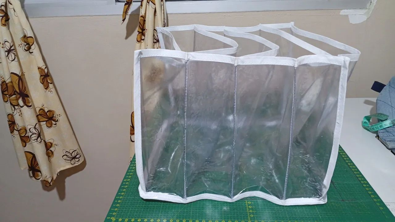 Organizador de sapatos transparente para armário
