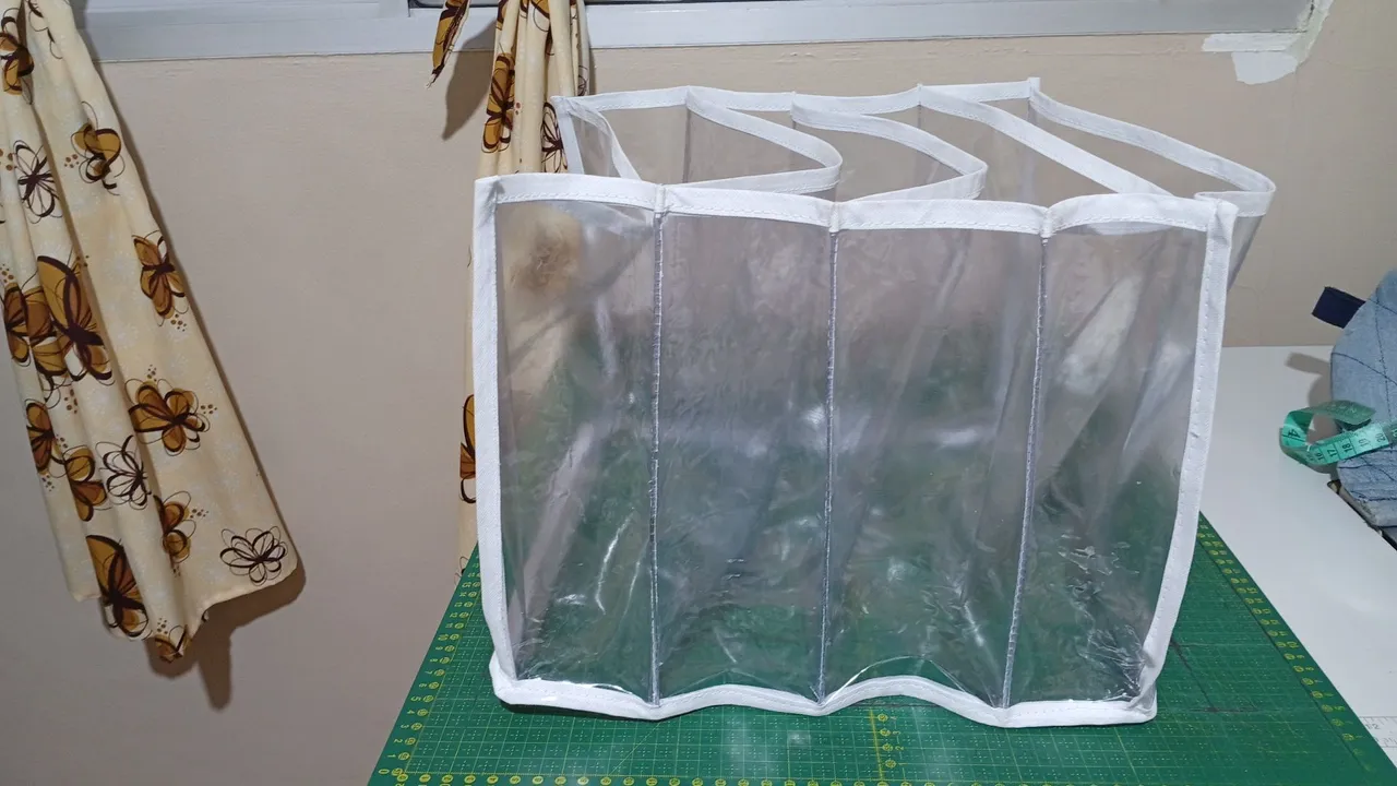 Organizador de sapatos transparente para armário