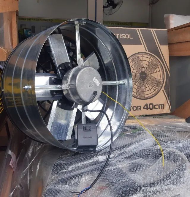 Exaustor Comercial - Modelo Ventisol 40 cm com Reversão 