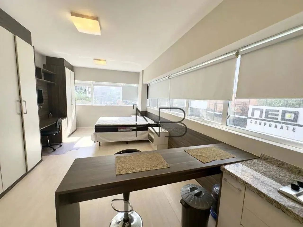 IMPERDÍVEL: STUDIO NO CENTRO DE CURITIBA, PERTO DE TUDO! - Foto 4