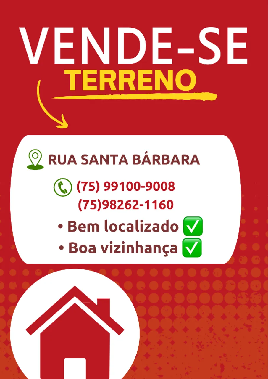 VENDE-SE TERRENO AMÉLIA RODRIGUES