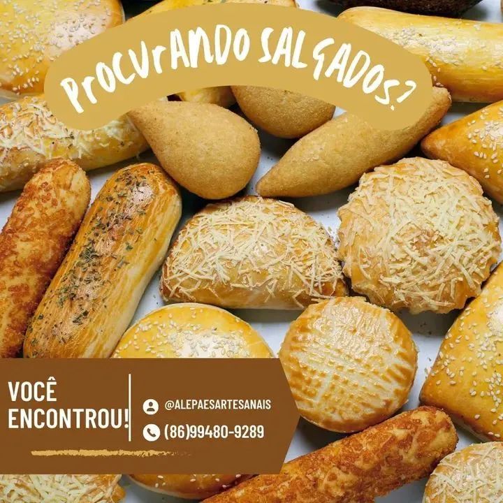 Procurando salgados para sua lanchonete ou para sua festa? Você encontrou!