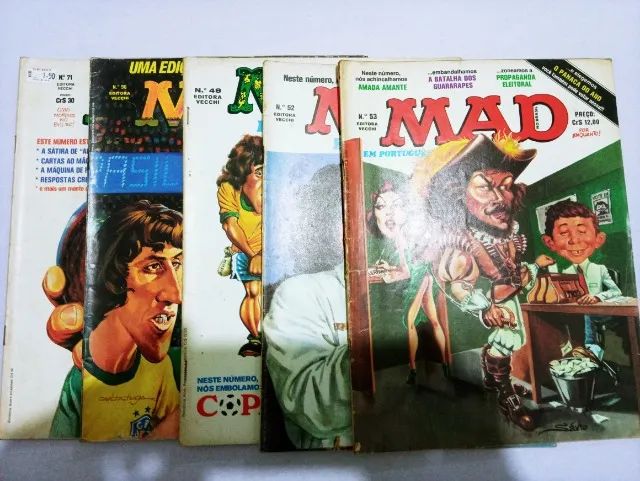 Revista Mad Vecchi Número 23 E Outras Por Unidade - Foto 3