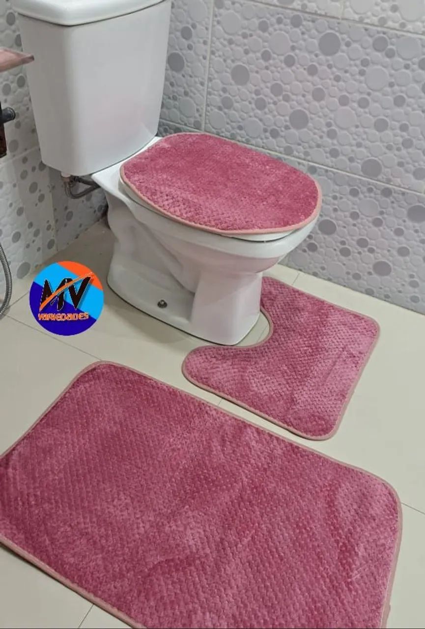 Tapete para Banheiro 3 Peças