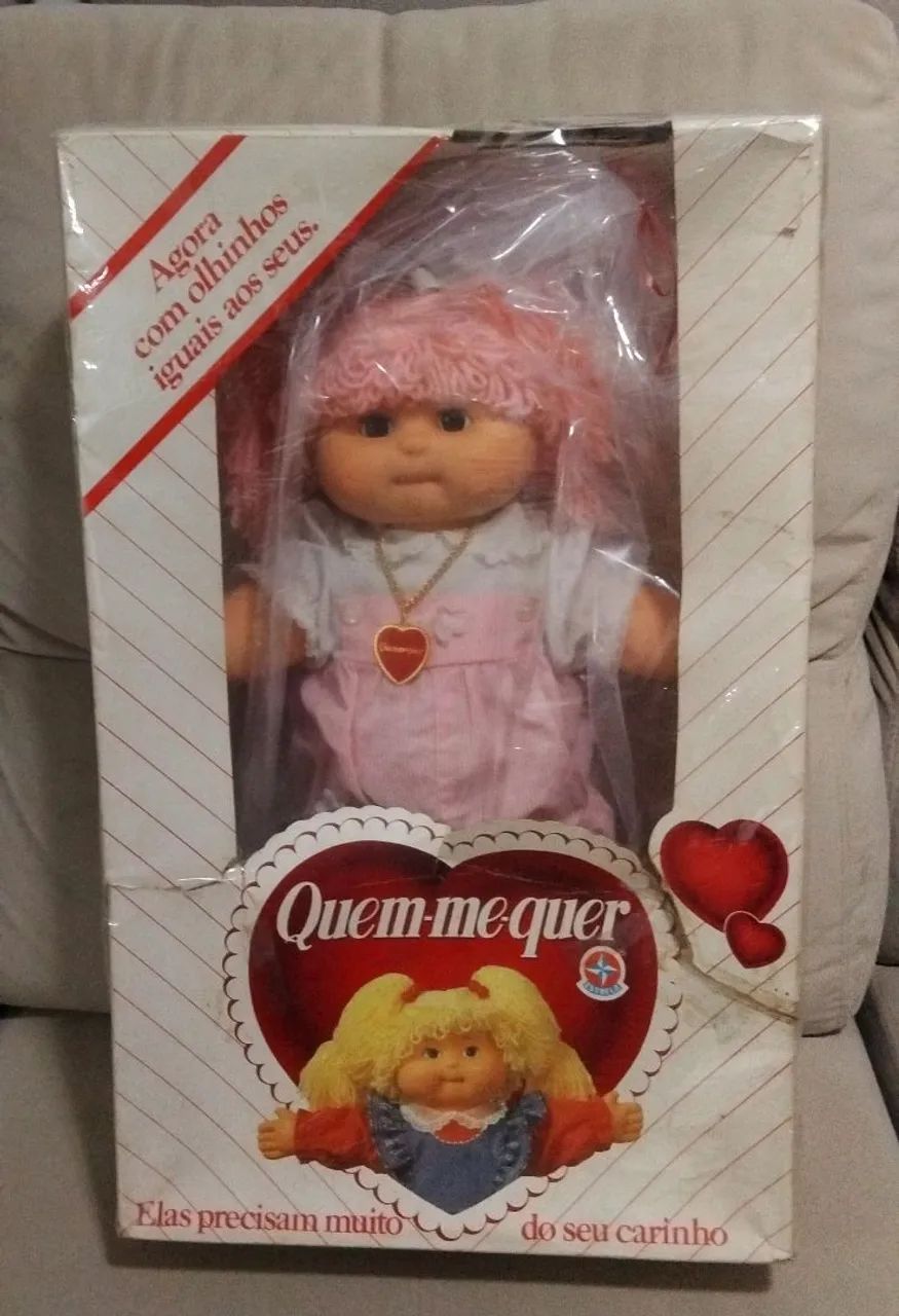 Boneca Quem Me Quer anos 80 completa