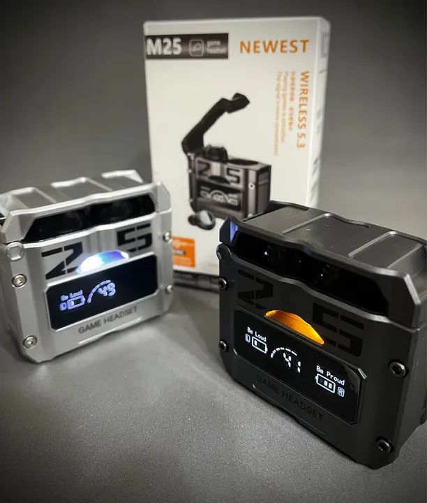 Fone Gamer M25 Wireless 5.3 com Microfone - Foto 3