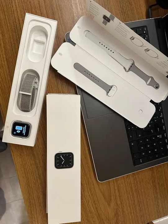 Apple Watch Série 5 44mm - Prata - Foto 4