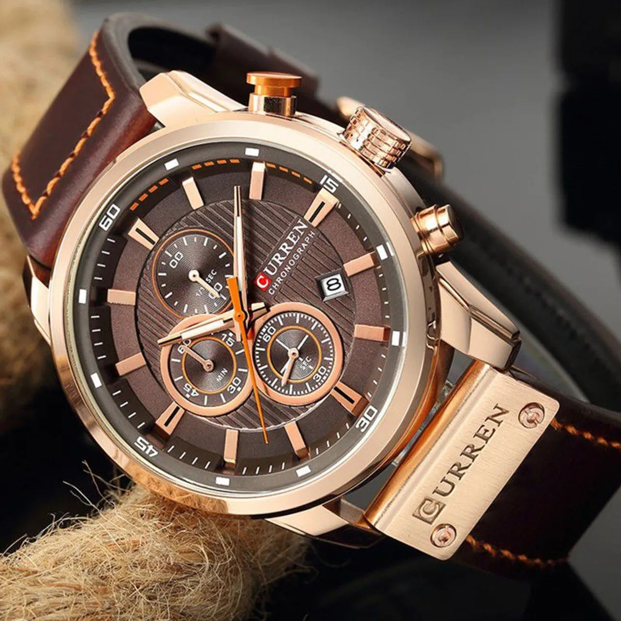 Relógio masculino Curren original