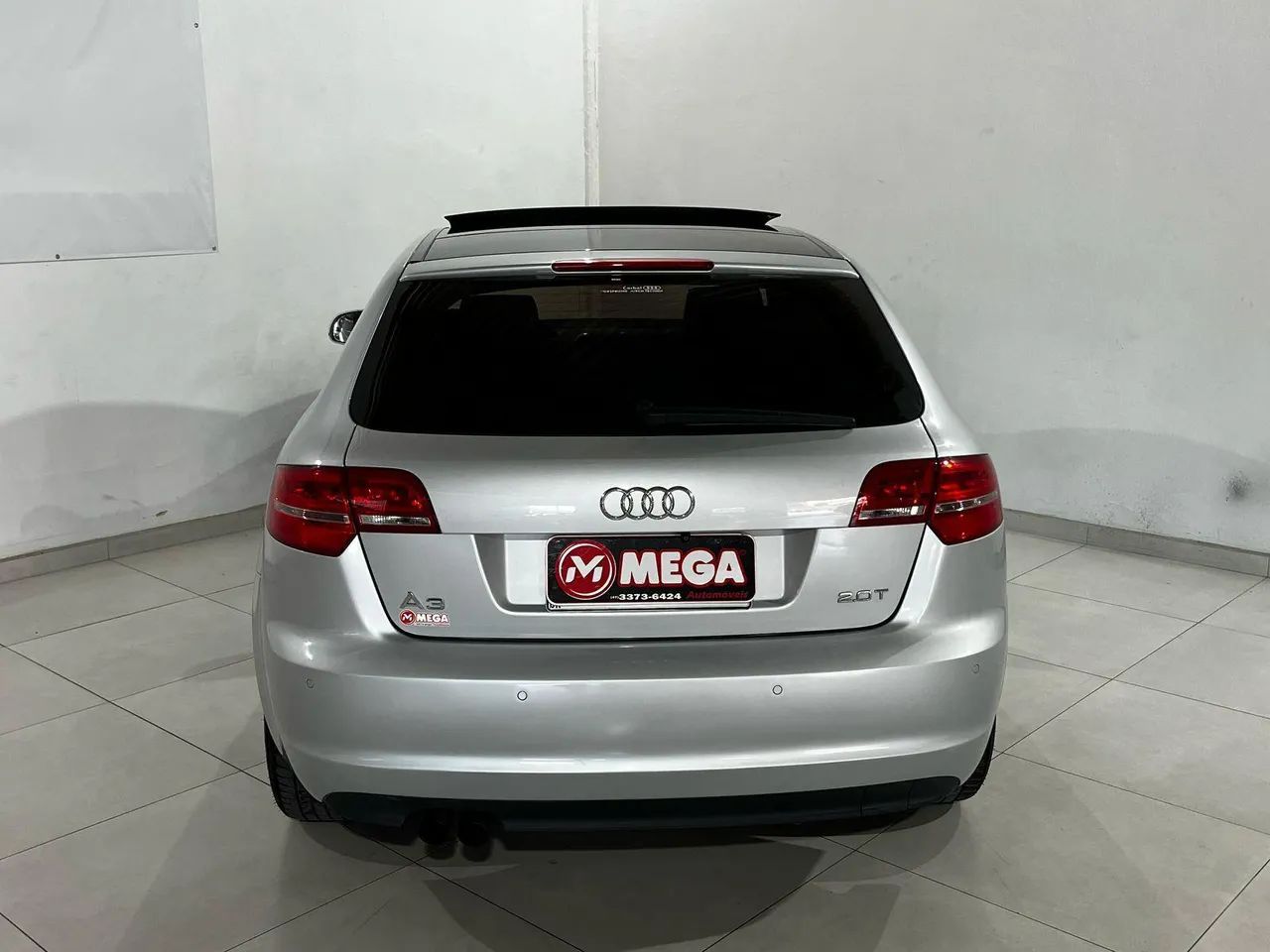 A3 SPORTBACK 2.0 16V TFSI S-TRONIC  PRATA 2010/2011 - Foto 5