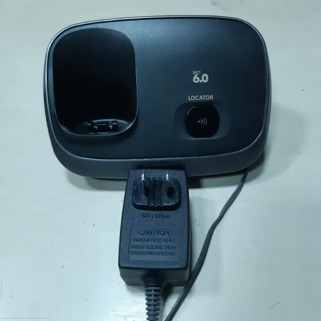 Base Panasonic Dect 6.0 p/ telefone sem fio com fonte